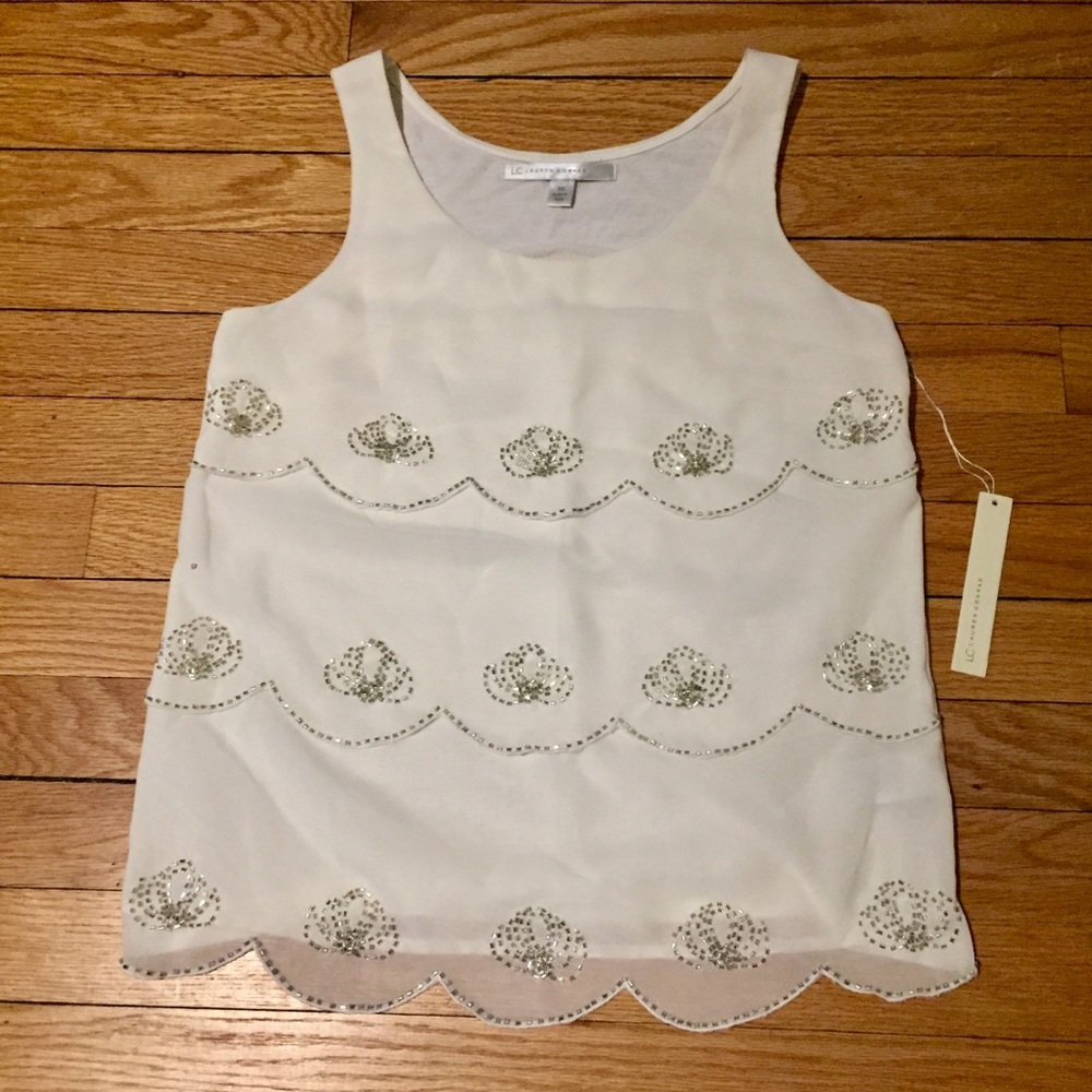 NWT LAUREN CONRAD SEQUENCE TOP